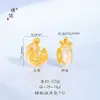 Puzuoqiang Conservación del Color Oro de Arena Antigua Accesorios DIY Cristal Natural Incrustado Zorro Pony Amuleto Colgante Cuentas Espaciadoras