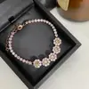 Pulsera Versa Nuevo Color Celebridad en Vivo Tesoro Pulsera para Mujer Chapado en Oro de 18K Moda Nicho Elegante Calcedonia Verde Joyería de Mano