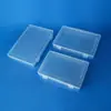 Caja de Embalaje de Plástico PP Caja Organizadora de Archivos para Juguetes Caja Transparente Moldeada por Inyección Piezas Joyería Papelería Caja de Almacenamiento Rectangular