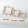 El Fabricante Vende Caja de Joyería Transparente Collar Anillo Aretes Pulsera Caja de Joyería Tipo Cajón Almacenamiento de Joyería Colgante