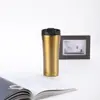 Nueva taza térmica de acero inoxidable al vacío taza para bebidas frías Taza de coche taza de café de moda regalo creativo Taza al por mayor