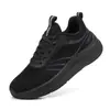 Zapatillas deportivas negras para mujer Fujian Jinjiang, ligeras, de suela blanda, antideslizantes para correr, adecuadas para primavera y otoño, zapatos casuales y de viaje, fabricante
