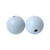 Cuentas de Silicona de 15 mm, Redondas para Pulsera de Abalorios DIY, Llavero, Accesorios para Joyería, Cuentas Sueltas al por Mayor en Stock
