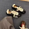Zapatillas de entrenamiento alemanas únicas para mujer, con diseño de estampado de leopardo, nueva colección de otoño, zapatillas casuales de suela plana, suela suave, versátiles y transpirables