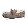 Sapatos de Algodão Peludos Transfronteiriços para Mulheres 2026 Inverno Novos Sapatos Casuais de Algodão Peludo para Mulheres Mocassins Espessos Quentes para Mulheres