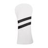 Nuevo Cubre Palos de Golf a Rayas de Venta Caliente Transfronteriza Cuero PU Simple y de Alta Gama Cubre Palos de Madera de Golf