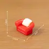 Paisaje en miniatura, muebles de sofá modernos creativos para interiores, decoraciones DIY para casa de muñecas, accesorios y adornos de mesa en miniatura
