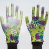 Guantes de trabajo de PU resistentes al desgaste para protección laboral, palma recubierta, transpirables de nailon, finos de verano para hombres y mujeres, guantes para taller