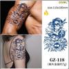 Pegatinas de Tatuaje Herbales Frescas y Sencillas, Pegatinas de Tatuaje Semipermanentes de Jugo Solubles en Agua para la Cara, Disponibles para Venta al por Mayor y Dropshipping