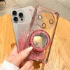 Adecuado para Funda de Teléfono Móvil Huawei Mate70Pro Esquina Cuatro Bolsas de Aire P70 Polvo Brillante Espejo de Maquillaje M60 Soporte N14 Cubierta Anticaída