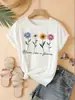 Ropa Casual Funcional para Mujer, Diseño de Camiseta Casual Estampada con Mangas de Barco