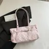 Bolso cruzado nuevo para mujer con lunares, bolso de axila, bolso sencillo pequeño y fresco de un solo hombro, bolsa de mano de gran capacidad para el trabajo, bolso de moda