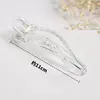 Pinza de Pato de Nuevo Estilo Transfronterizo Europeo y Americano de 11 cm de Largo para la Parte Trasera de la Cabeza, Pinza para el Cabello Simple y de Moda, Accesorio para el Cabello Práctico y Versátil