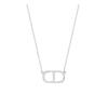 Collar con Elemento de Nariz de Cerdo Diseñado, Estilo Nuevo, Simple, de Alta Gama, Lujo Ligero, Estilo Nicho, Cadena Popular para Clavícula