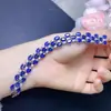 Pulsera de Zafiro Natural, una Gema Azul Real Premium que Simboliza Lealtad, Fidelidad, Compasión y Honestidad, Solo Superada por los Diamantes