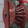 Polea para Cable Óptico, Polea de Monopatín de Rueda Única de Gran Altura, Polea de Cable de Acero, Polea de Silla Colgante para Energía y Telecomunicaciones