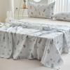 2026 Nueva Serie de Sábanas 100% Algodón, Amigable con la Piel y Cómoda, Cama Individual 180*230cm, Fruta del Pleno Verano