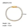 Pulseras de Acero Inoxidable Europeas y Americanas Jieding para Mujer, Joyería que no se decolora, Joyería de Lujo Ligero y de Alta Gama, Pulseras Populares Transfronterizas de Acero de Titanio