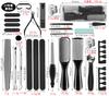 Set de Herramientas para Pedicura de 23 Piezas, Raspador de Acero Inoxidable para Eliminar Piel Muerta del Pie, Set de Cortaúñas, Herramientas para Manicura de Salón