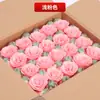 Atacado do Fabricante Rosa Azul Dourado Encantadora Cristal Artificial Flor de Rosa 520 Dia dos Namorados Chinês Flor Artificial Decoração de Casamento
