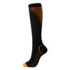 Amazon New Color Pattern Meias de pressão em forma de V para homens e mulheres Stingers Outdoor Sports Meias longas Fitness Meias de panturrilha