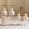 Botella dispensadora de presión Loción Botella vacía Producto para el cuidado de la piel Botella pulverizadora Removedor de maquillaje Botella para lavar con agua Botella pulverizadora de alcohol Cosméticos