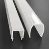 Pantalla de PC Extruida para Lámpara Cubierta de Panel para Canal de Tira de LED Blanca Leche Difusor de Tira de Luz Dura Accesorios de Iluminación para Tubo de Lámpara