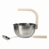 Exportação sauna curva punho de aço inoxidável barril de aço inoxidável 4L aço inoxidável barril de sauna sala de suor sala de vapor fábrica vendas diretas