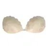 Novo Sutiã Push-Up de Renda Respirável Invisível Casca Peça Única Alças de Ombro Invisíveis Adesivos de Silicone para Seios