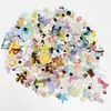 Estrellas de Mar de Resina de Dibujos Animados Accesorios Versátiles para Manualidades Hebillas para Zapatos 100 piezas Aleatorias Charms para Zapatos Crocs Hebillas Se Pueden Usar Directamente