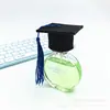 Mini Chapéu de Médico Temporada de Formatura Boneca Decoração de Garrafa de Vinho Chapéu Chapéu de Formatura Franja da Temporada de Formatura Feltro Chapéu de Médico