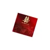 Paquete de diez mil yuanes es una bolsa especial de sobre rojo para regalos de boda, sellos dorados para regalos de compromiso, suministros para bodas