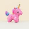 Colgante Llavero Peluche Unicornio Muñeca Linda Regalo de Boda Muñeco para Pinzas Bolsa de Mayoreo Colgante