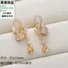 Ajustes para Pendientes de Perla con Aguja de Plata S925 Piedra Ojo de Gato Estilo Coreano Moda Pendiente Versátil Ajustes Fabricante de Joyería Al por Mayor