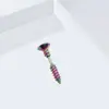 Aretes de Acero de Titanio, Tachuelas Unisex Simples y Elegantes, Brazaletes para Oreja, Pendientes, Joyería Coreana de Alta Gama