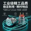 Interruptor de botón metálico tipo A Zhuolanqi de 12 mm con lámpara, reinicio, resistencia incorporada, 6-220V, garantía de calidad
