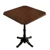 Mesas y sillas de estilo rústico para restaurantes de alta gama, cafeterías y restaurantes de fusión de moda y nicho que sirven cocina occidental, hechas de madera maciza