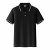 Ropa Polo de Manga Corta al Mayoreo Publicidad Camisa Cultural Producción Algodón Solapa Camiseta Ropa de Trabajo Estampado de Logotipo Bordar