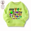 Caixa de Ritmo Sprunki Jogo Musical Periférico Roupas Crianças Moletom Algodão e Lã Casual Top 9