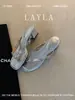 Novedad Primavera y Verano 2026 Moda Casual de Comercio Exterior Sandalias de Tira Gruesa con Tacón Cuadrado Estilo Francés para Mujer Zapatos Transfronterizos
