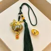 Colgantes de Brocado de la Dinastía Song Hechos Completamente a Mano, Colgantes para Coche, Llaveros, Accesorios para Teléfono y Bolsos, Amuletos de Paz, Decoraciones de Bolsas de Dinero, Venta al por Mayor