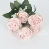 7 Concubina Imperial rosa flor artificial cabo buquê noiva segurando Flor Casa hotel decoração de casamento fábrica de flores artificiais atacado
