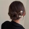 Horquilla de Perlas Antiguas para Mujer, Sentido de Alta Gama, Estilo Chino, Horquilla para Moño, Estilo Coreano, Simple, Moderna, Diaria, Múltiple