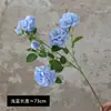 Flores de Rosa Artificiales de Seda de Alta Gama con Múltiples Cabezas para Decoración del Hogar y Exteriores