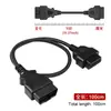 Cabo de Extensão OBD para Carro e Caminhão Macho para Fêmea 16 Pinos 16 Fios Alimentado Cabo de Conexão para Ferramenta de Diagnóstico OBD2 16 Pinos