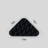 Amazon Alfombra Negra Antideslizante Pegatinas Trapezoidales de Ángulo Recto en L Cuadradas Pegatinas Fijas para Alfombra de Piso Pegatinas para Alfombra de PU