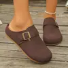 Meias-chinelos Birkenstock confortáveis e casuais, meias-chinelos slip-on da moda com sola macia Birkenstock, novo estilo retrô para mulheres, versátil 2026