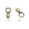 Diámetro interior 13 mm anillo de resorte campana colgante accesorios de hardware para equipaje tornillo campana llavero aleación de zinc anillo de resorte decorativo