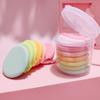 Esponja de maquillaje de doble cara y doble efecto con cojín de aire, forma de gota de agua, de uso dual húmedo y seco, para polvo suelto, pastel, parche de maquillaje, base líquida, esponja especial para maquillaje