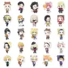 50 Pegatinas de Tokyo Revengers Versión Q Anime Cómic Japonés Creativas DIY Decorativas para Termo Taza Portátil Computadora